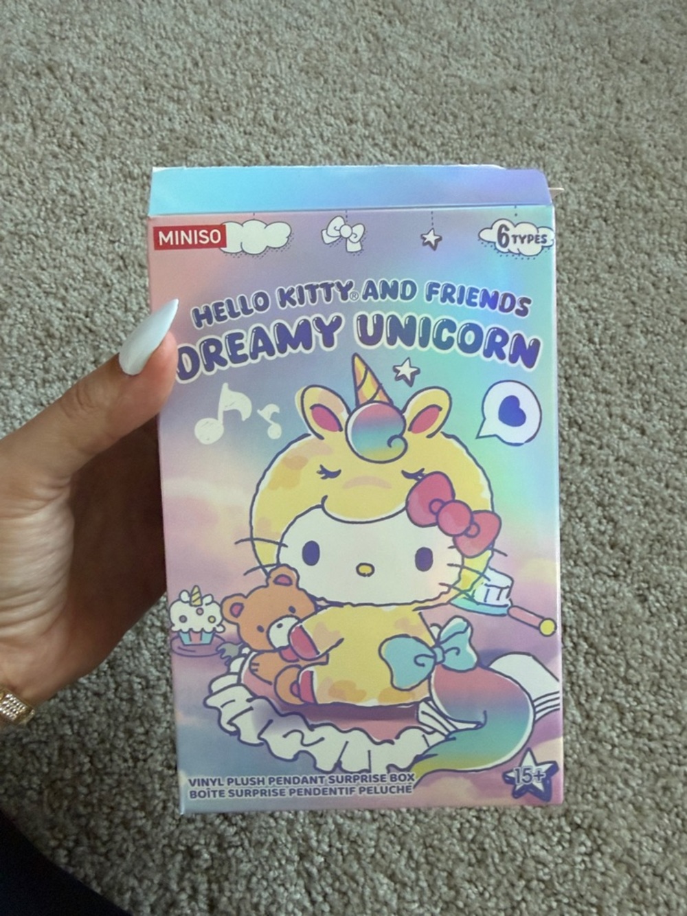 Hello Kitty Dreamy Unicorn Vinyl Plush BLIND BOX CONFIRMED POCHACCO unopened!